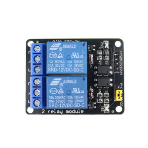 2 Channel 12V Relay Board Module